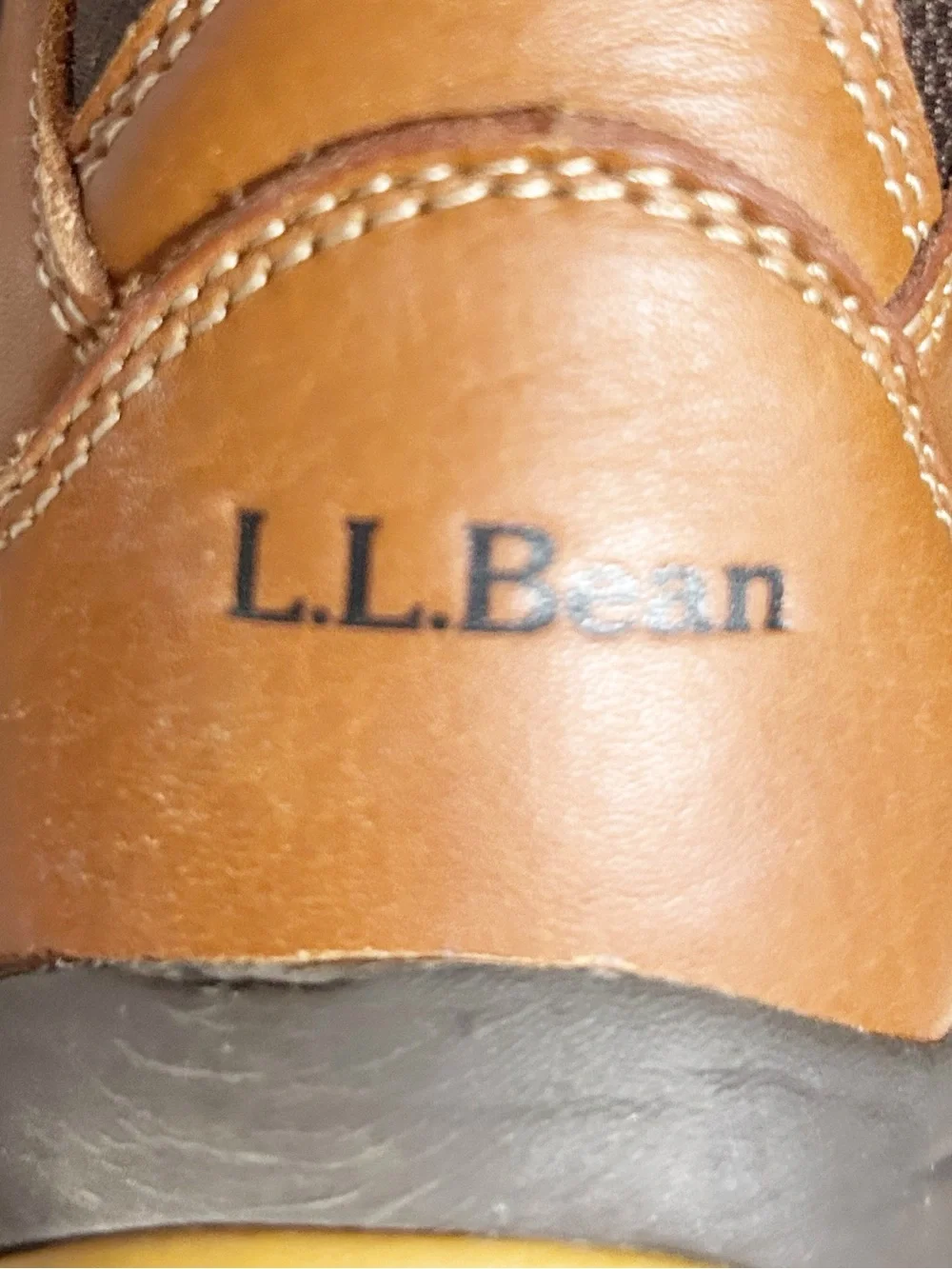 L.L. Bean Women’s TEK2.5 Duck Boots Brown Leather Gray Rubber Size 6.5 M